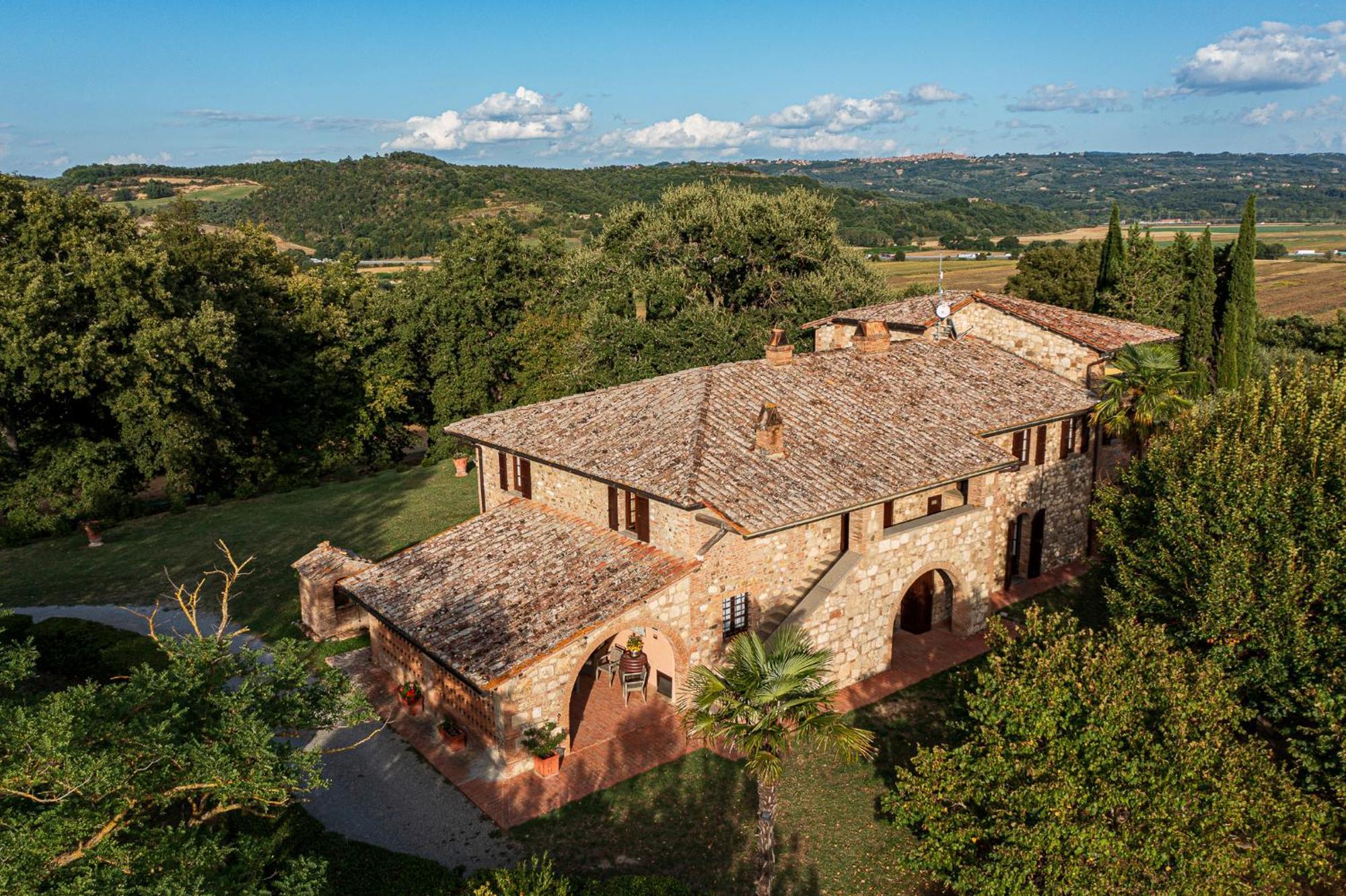 Villa Palazzo Bello Con Piscina E Ac - Cetona Exterior foto