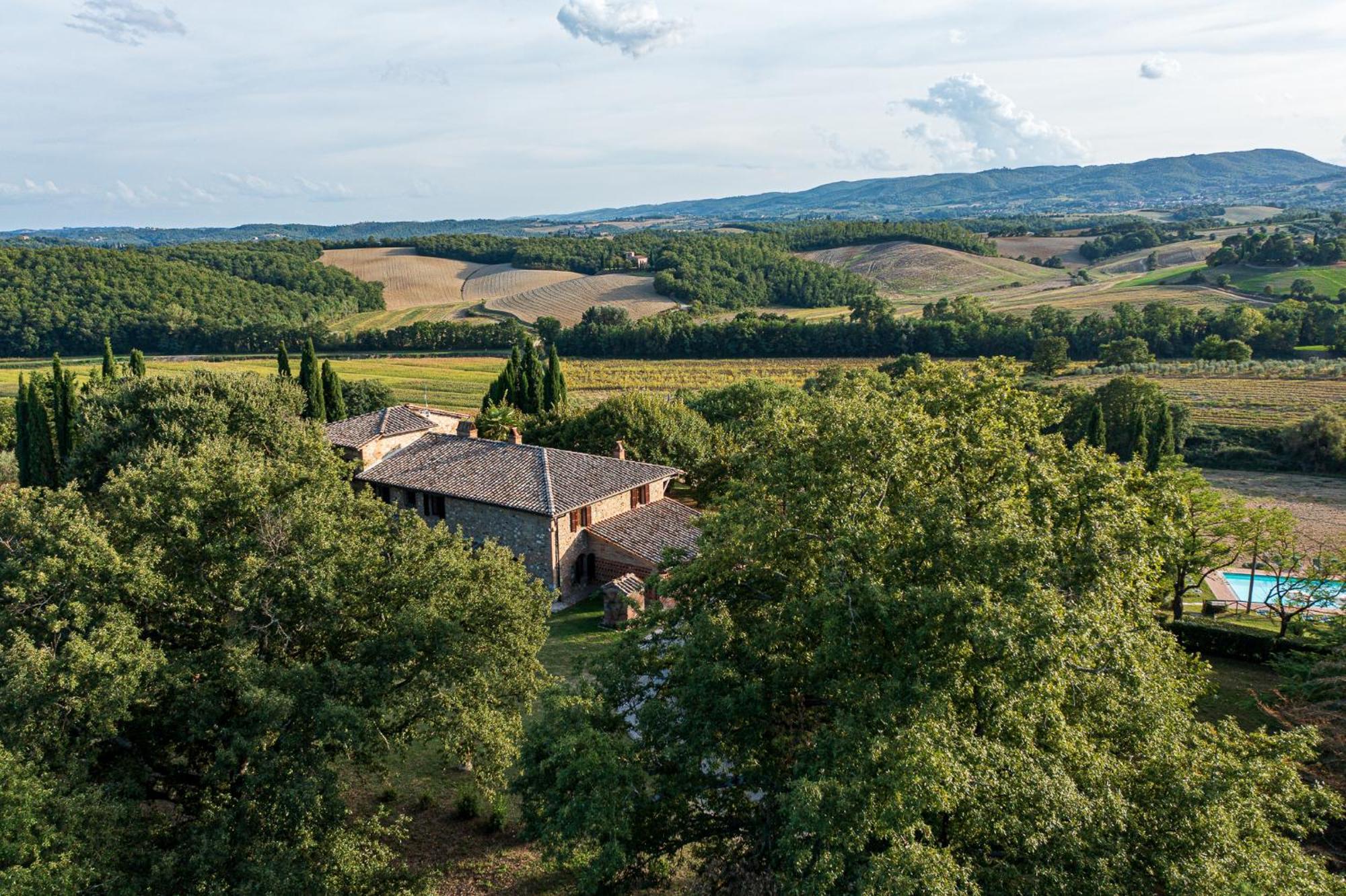 Villa Palazzo Bello Con Piscina E Ac - Cetona Exterior foto