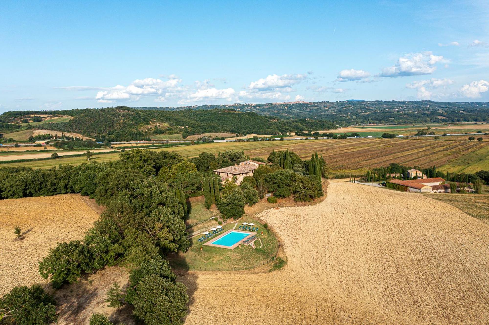 Villa Palazzo Bello Con Piscina E Ac - Cetona Exterior foto