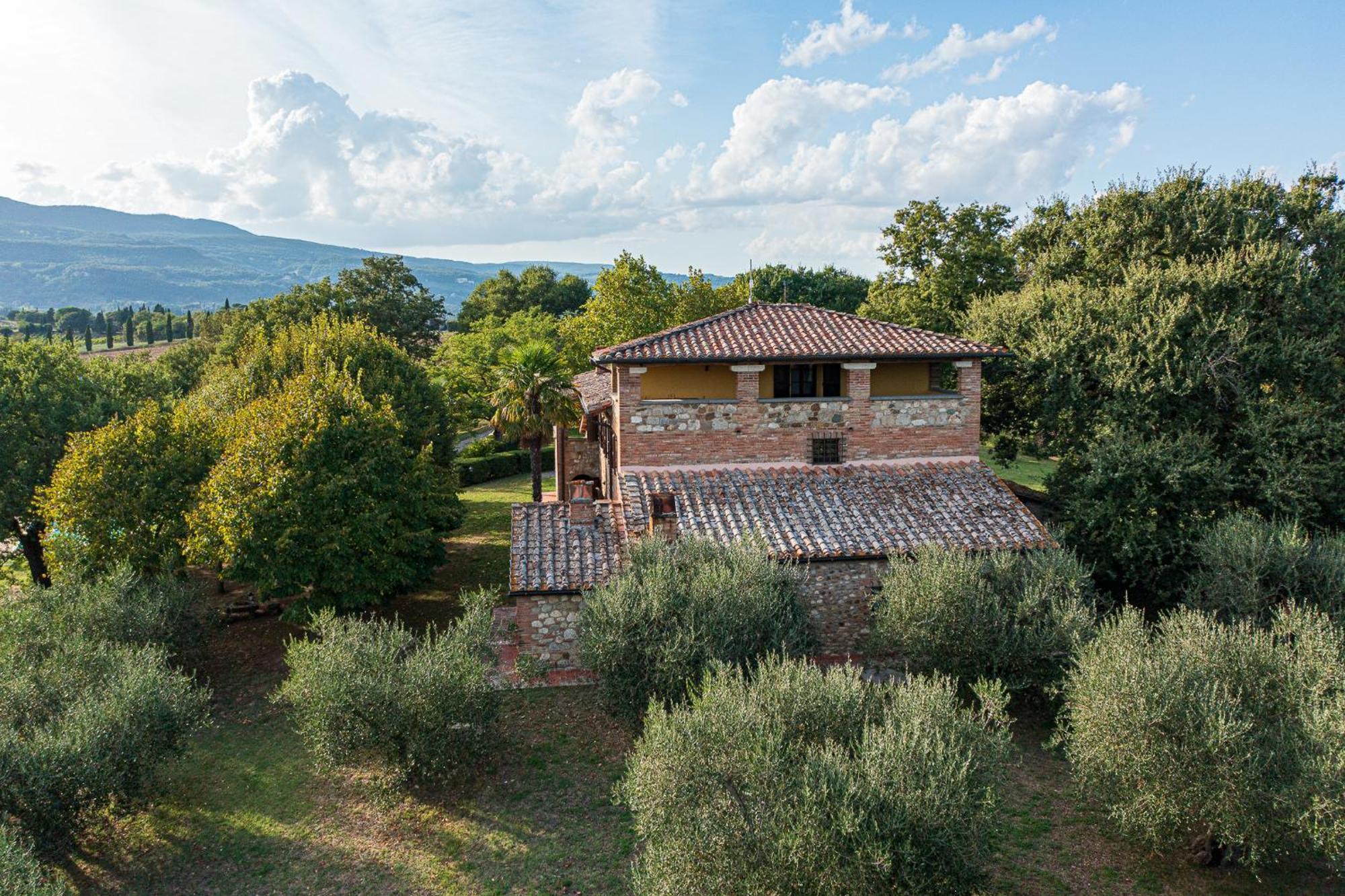 Villa Palazzo Bello Con Piscina E Ac - Cetona Exterior foto