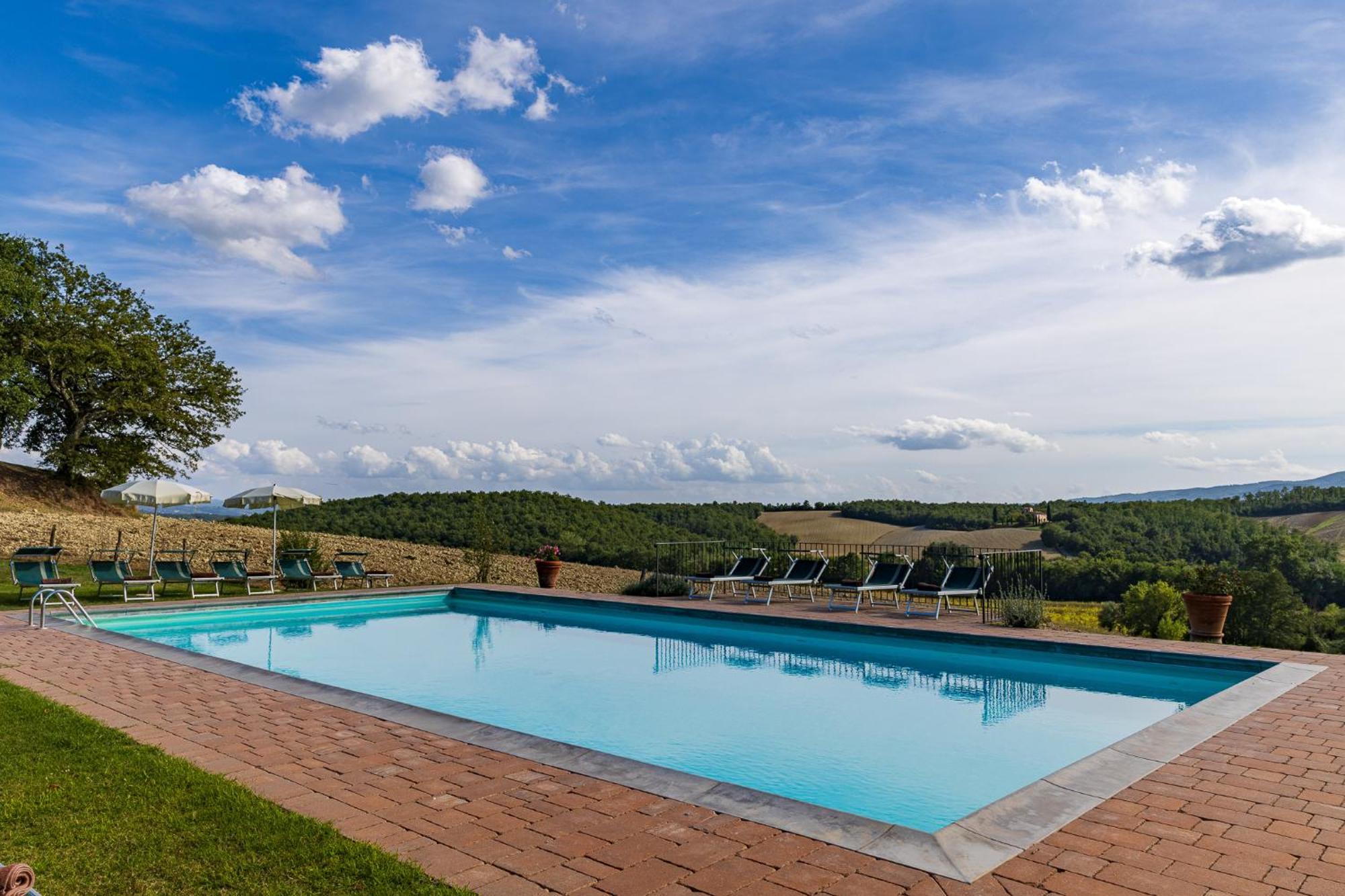 Villa Palazzo Bello Con Piscina E Ac - Cetona Exterior foto