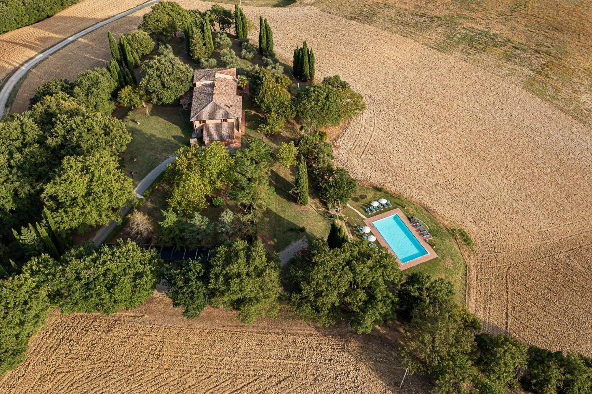 Villa Palazzo Bello Con Piscina E Ac - Cetona Exterior foto